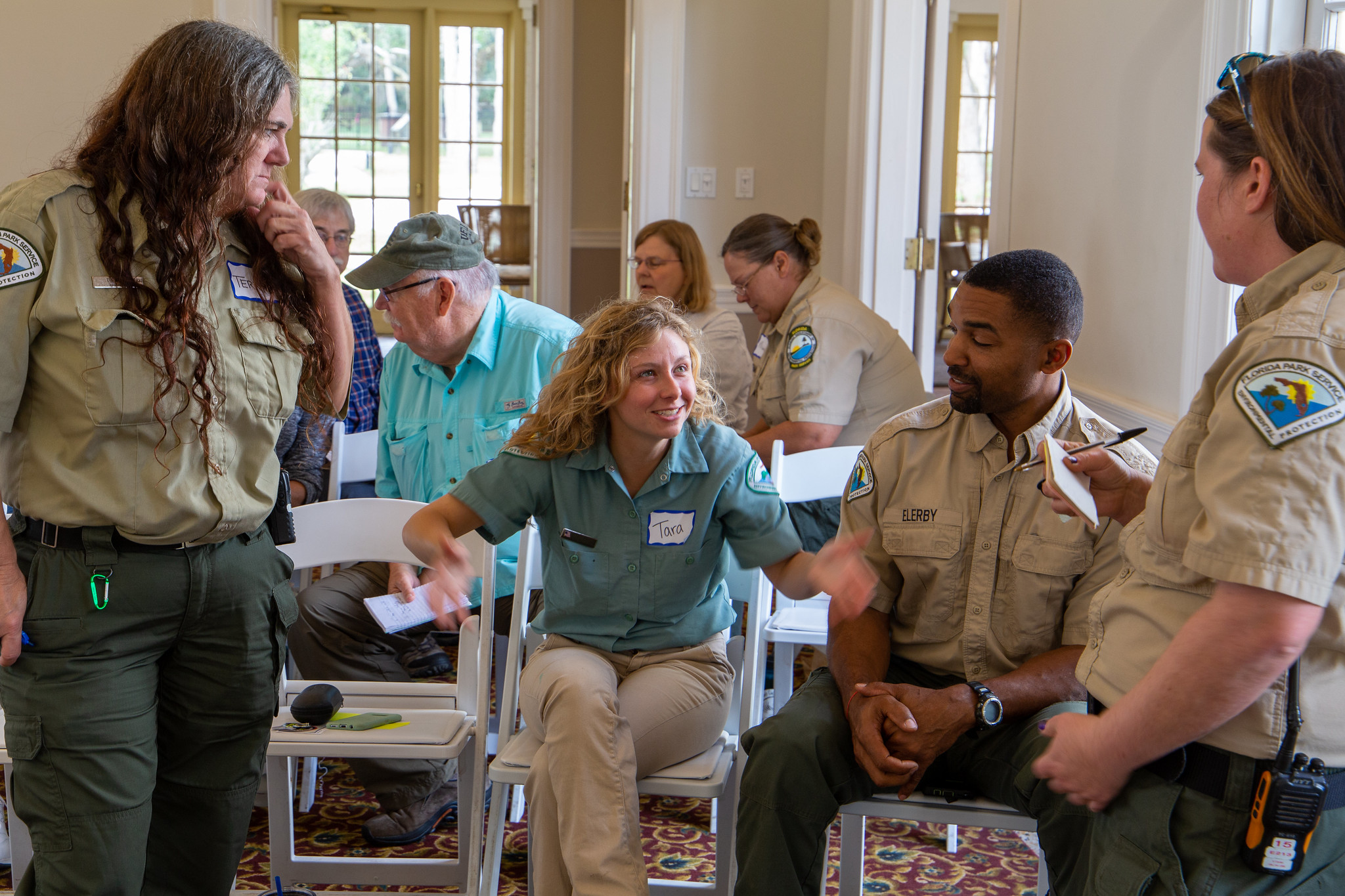 Agency Members In Leave No Trace Workshop
