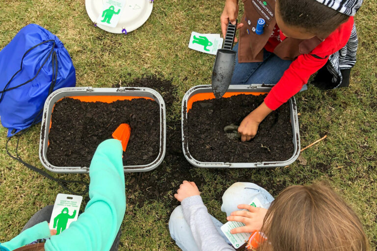 Youth Cat Hole Demonstration